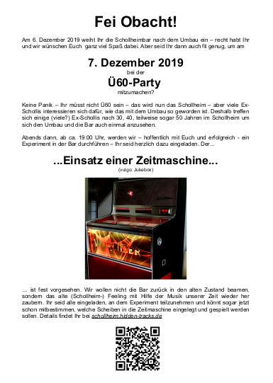 Details | Flyer fÃ¼r die Bewohner des Schollheims - Download mit Klick aufs Bild